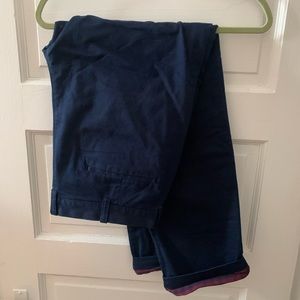 J. Crew lined pants